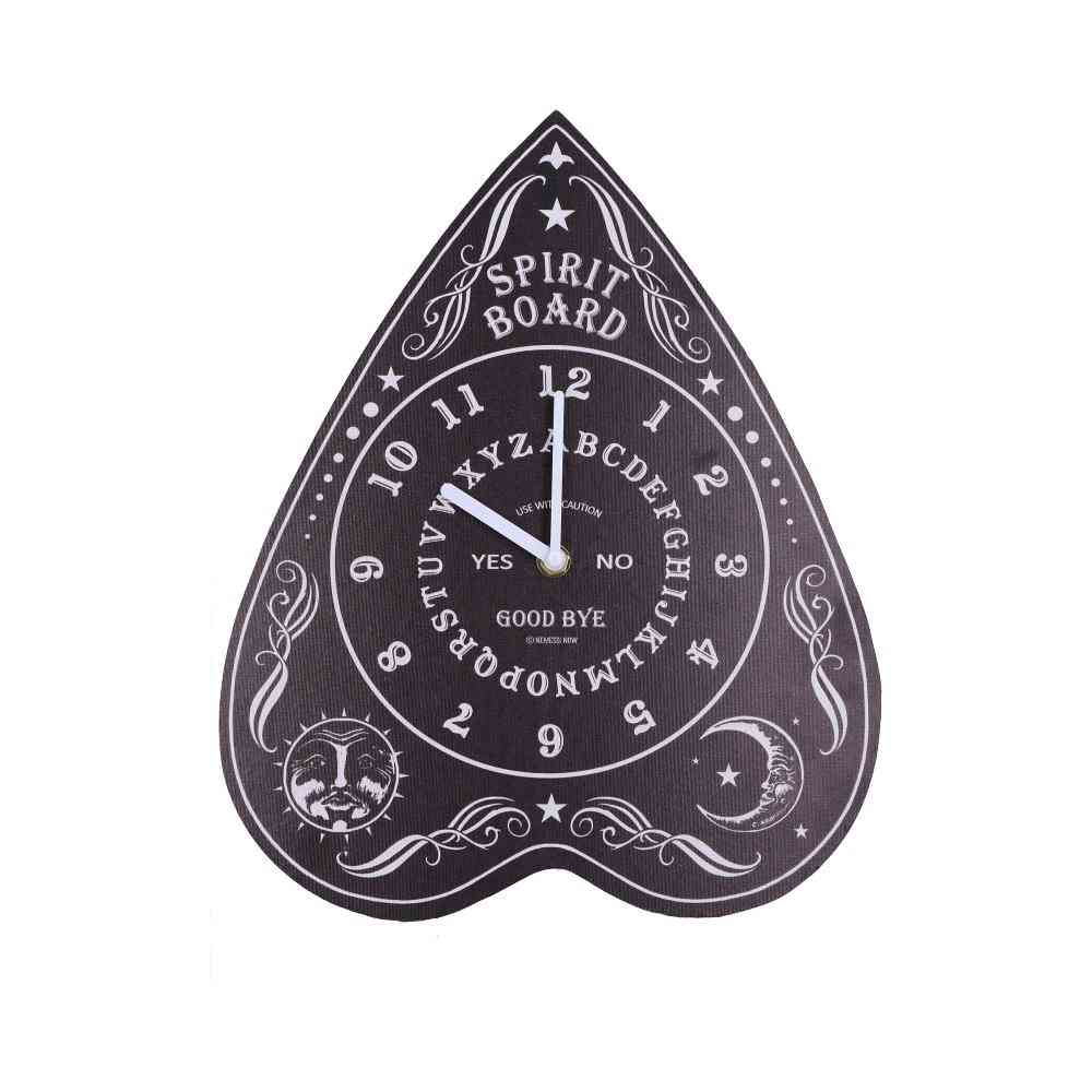 Nemesis Now - Spirit Board Wanduhr - Schwarz